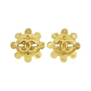 CHANEL Gold Earrings